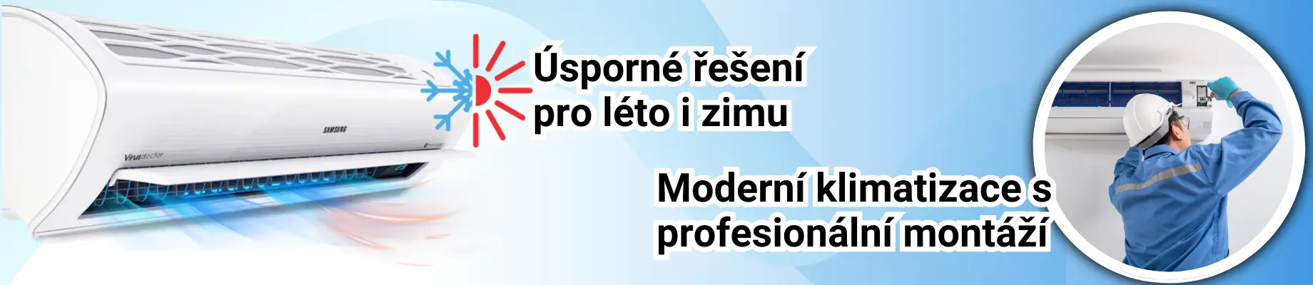 Montáž klimatizace
